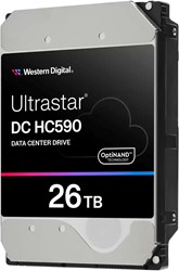 Western Digital DC HC590 interne harde schijf 26 TB 7200 RPM 3.5" SAS