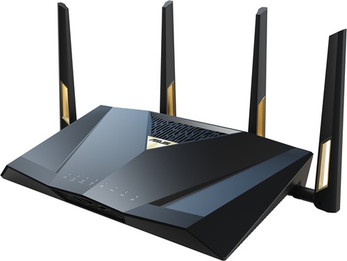 ASUS RT-BE88U draadloze router 10 Gigabit Ethernet Dual-band (2.4 GHz / 5 GHz) Zwart, Grijs
