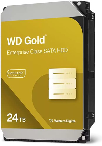 Western Digital Gold WD242KRYZ interne harde schijf 24 TB 7200 RPM 512 MB 3.5" SATA III