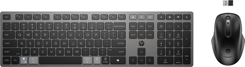 HP 725 Multi-Device Rechargeable Wireless Keyboard and Mouse Combo