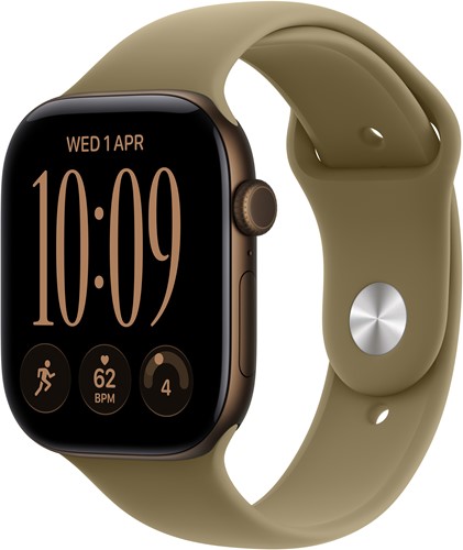 Apple Watch Series 12 OLED 42 mm Digitaal 374 x 446 Pixels Touchscreen 5G Brons Wifi GPS