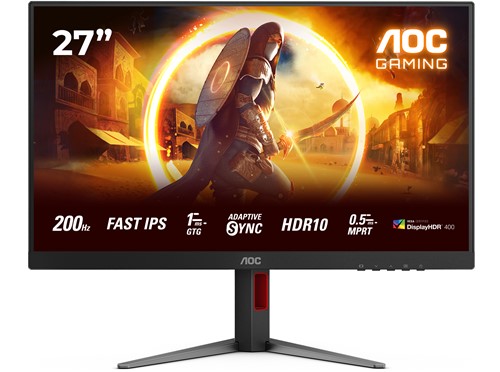 AOC 27G4HA computer monitor 68,6 cm (27") 1920 x 1080 Pixels Full HD LED Zwart, Rood