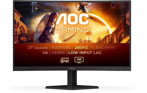 AOC G4 C27G4ZXE computer monitor 68,6 cm (27") 1920 x 1080 Pixels Full HD LED Zwart