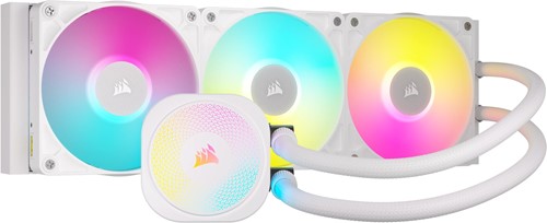 Corsair iCUE LINK TITAN RX RGB Processor Alles-in-één vloeistofkoeler 12 cm Wit 1 stuk(s)