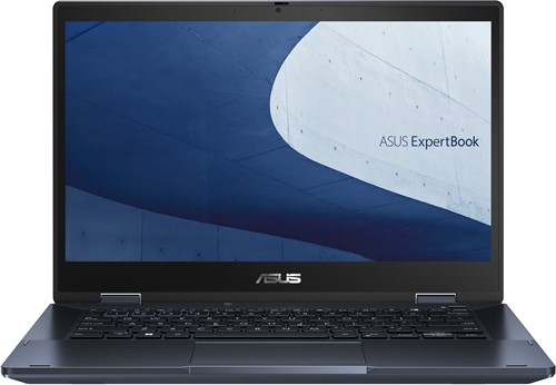 ASUS ExpertBook B3 Flip B3402FVA-EC0576X Intel® Core™ i5 i5-1335U Hybride (2-in-1) 35,6 cm (14") Touchscreen Full HD 16 GB DDR4-SDRAM 256 GB SSD Wi-Fi 6E (802.11ax) Windows 11 Pro Zwart