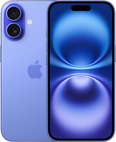 Apple iPhone 16 15,5 cm (6.1") Dual SIM iOS 18 5G USB Type-C 256 GB Blauw