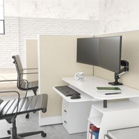 Ergotron LX Series 45-684-292 flat panel bureau steun 68,6 cm (27") Zwart-3