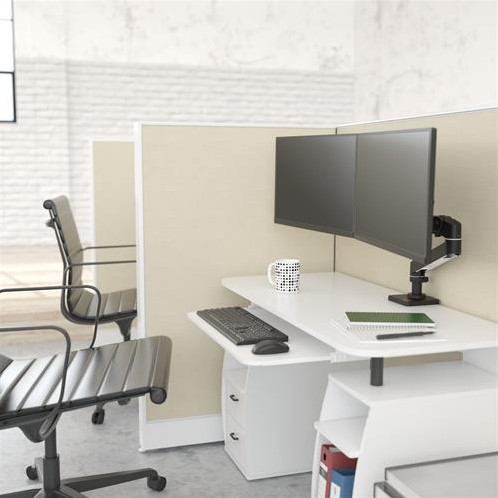 Ergotron LX Series 45-684-292 flat panel bureau steun 68,6 cm (27") Zwart-3