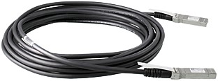 Aruba, a Hewlett Packard Enterprise company 10G SFP+ / SFP+ 1m InfiniBand-kabel SFP+ Zwart