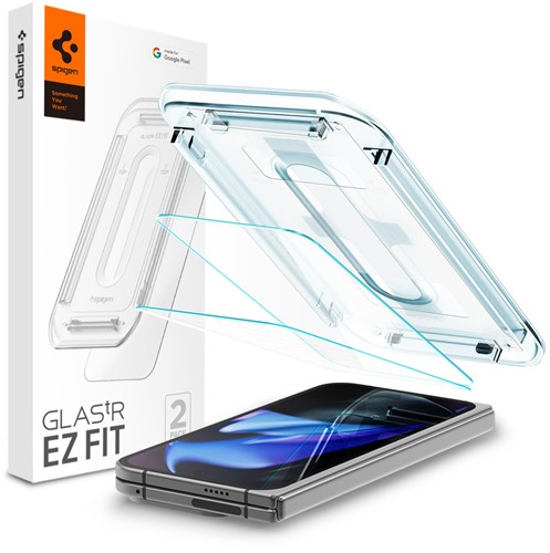 Spigen GLAS.tR EZ Fit Doorzichtige schermbeschermer Google 2 stuk(s)