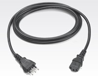 Zebra 50-16000-671R electriciteitssnoer Zwart 1,8 m CEI 23-16