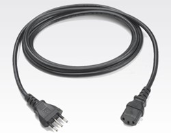 Zebra 50-16000-671R electriciteitssnoer Zwart 1,8 m CEI 23-16