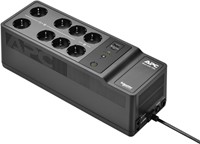 APC Back-UPS BE1050G2-GR - Noodstroomvoeding 8x stopcontact, 1050VA, 2 USB opladers, 1 USB datapoort-2