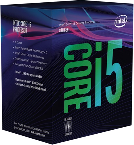 Intel Core i5-8500T processor 2,1 GHz 9 MB Smart Cache