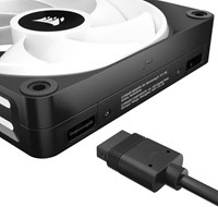 Corsair Air CO-9051002-WW koelsysteem voor computers Computer behuizing Ventilator 12 cm Zwart, Wit 3 stuk(s)-3