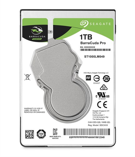 Seagate Barracuda Pro 2.5" 1000 GB SATA III