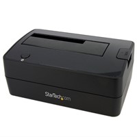 StarTech.com Single Bay USB 3.0 naar SATA HDD Docking Station, USB 3.0 (5 Gbps) Hard Drive Dock, Externe 2.5/3.5" SATA I/II/III HDD/SSD Dock Station, Hot-Swap Hard Drive Bay, Top-Loading