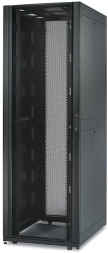 APC NetShelter SX 42U 750mm(b) x 1070mm(d) 19" IT rack, behuizing met zijpanelen, zwart