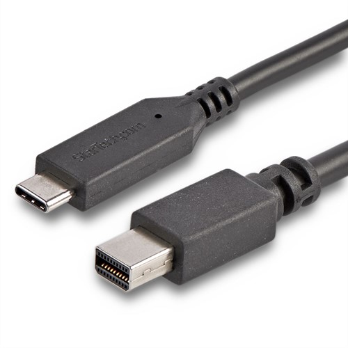 StarTech.com 1,8 m USB-C naar Mini DisplayPort-kabel 4K 60Hz zwart
