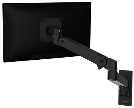Ergotron LX Series 45-683-292 flat panel bureau steun 86,4 cm (34") Muur Zwart