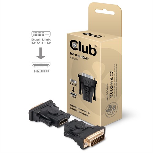 CLUB3D DVI-D to HDMI Passive Adapter