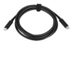 Lenovo 4X90Q59480 USB-kabel 2 m USB 3.2 Gen 1 (3.1 Gen 1) USB C Zwart