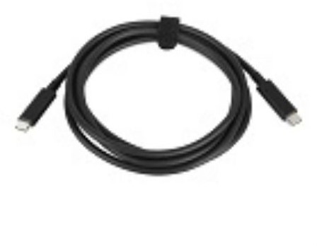 Lenovo 4X90Q59480 USB-kabel 2 m USB 3.2 Gen 1 (3.1 Gen 1) USB C Zwart