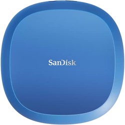 SanDisk SDSSDT40C-4T00-E25 externe solide-state drive 4 TB USB Type-C 3.2 Gen 2 (3.1 Gen 2) Blauw