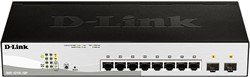 D-Link DGS-1210-10P Managed L2 Gigabit Ethernet (10/100/1000) Power over Ethernet (PoE) 1U Zwart
