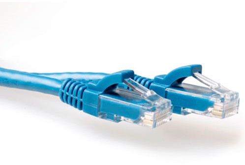 ACT IS8601 netwerkkabel Blauw 1 m Cat6 U/UTP (UTP)