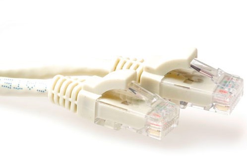 ACT IS8403 netwerkkabel Ivoor 3 m Cat6 U/UTP (UTP)
