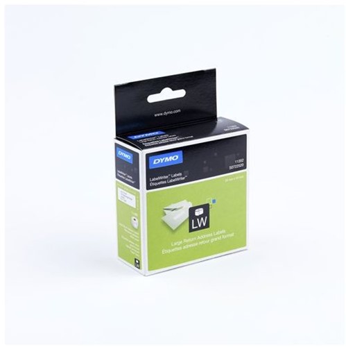 DYMO LW - Grote retouradreslabels - 25 x 54 mm - S0722520