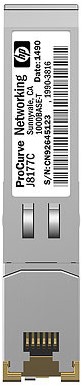 Hewlett Packard Enterprise X120 1G SFP RJ-45 T netwerk transceiver module Koper 1000 Mbit/s