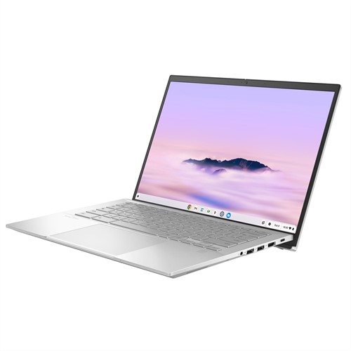 ASUS Chromebook Plus Enterprise CX54 CX5403CMA-QM0261 Intel Core Ultra 5 115U 35,6 cm (14") Touchscreen WQXGA 8 GB LPDDR5x-SDRAM 128 GB SSD Wi-Fi 6E (802.11ax) ChromeOS Zilver-3