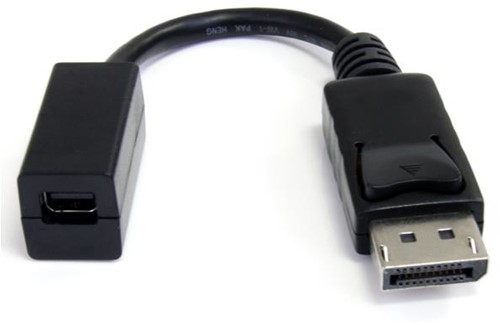 StarTech.com 15cm DisplayPort naar Mini DisplayPort Kabel - 4K x 2K UHD Video - DisplayPort Male naar Mini DisplayPort Female Adapter Kabel - DP Computer naar mDP 1.2 Monitor/Scherm