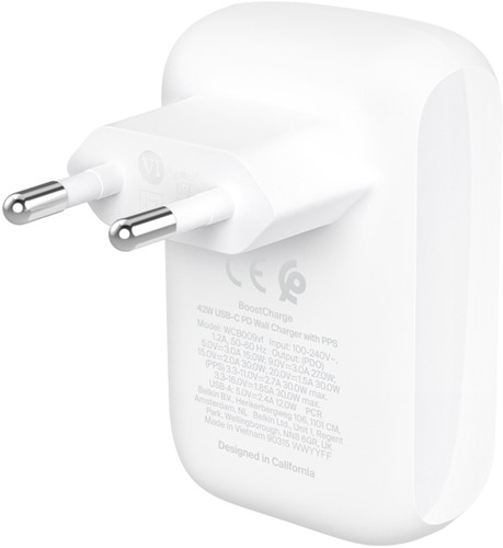Belkin WCB009vfWH Laptop, Smartphone, Tablet Wit AC Snel opladen Binnen-2