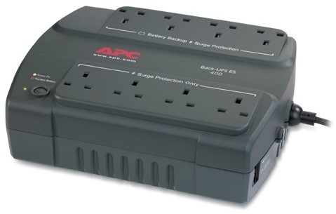 APC Back- 400, UK UPS Stand-by (Offline) 0,4 kVA 240 W 8 AC-uitgang(en)