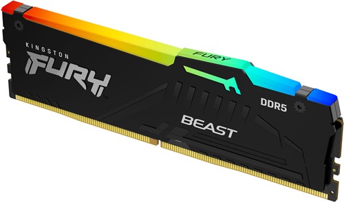 Kingston Technology FURY Beast 32GB 6400MT/s DDR5 CL32 DIMM RGB XMP