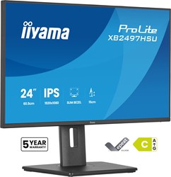 iiyama ProLite XB2497HSU-B1 computer monitor 60,5 cm (23.8") 1920 x 1080 Pixels Full HD Zwart