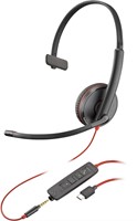 POLY Blackwire C3215 mono headset + draagtas (bulk)-2