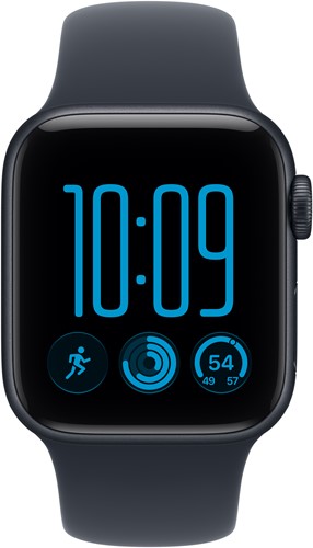 Apple Watch SE (3nd generation) OLED 40 mm Digitaal 324 x 394 Pixels Touchscreen Marineblauw Wifi GPS-2
