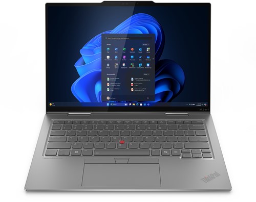 Lenovo ThinkPad X1 2-in-1 Gen 10 Copilot+ PC Intel Core Ultra 7 258V Laptop 35,6 cm (14") Touchscreen WUXGA 32 GB LPDDR5x-SDRAM 1 TB SSD Wi-Fi 7 (802.11be) Windows 11 Pro Engels Grijs