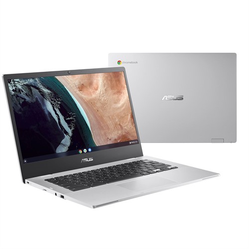 ASUS Chromebook CB1 CB1400CKA-EK0245 N6000 35,6 cm (14") Full HD Intel® Pentium® Silver 8 GB LPDDR4x-SDRAM 64 GB eMMC Wi-Fi 6 (802.11ax) ChromeOS Zilver