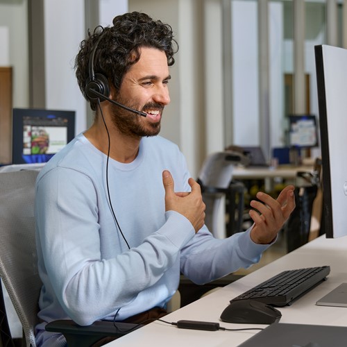 HP Poly Mission 425 Stereo USB Wired Headset-3