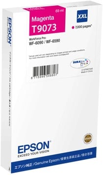 Epson C13T90734N inktcartridge 1 stuk(s) Origineel Ultrahoog rendement Magenta