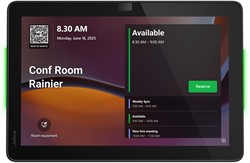 Jabra Scheduler UC 25,6 cm (10.1") 1920 x 1200 Pixels 802.11a, 802.11b, 802.11g, Wi-Fi 4 (802.11n), Wi-Fi 5 (802.11ac) Zwart Bluetooth