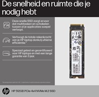 HP 512GB PCIe-4x4 NVMe M.2 SSD PCI Express 4.0-3