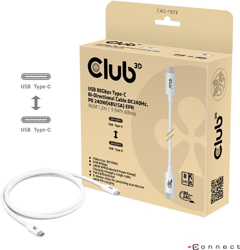 CLUB3D CAC-1572 USB-kabel