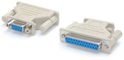 StarTech.com DB9-naar-DB25 seriële kabeladapter F/F
