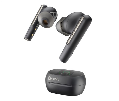 HP Poly Voyager Free 60+ UC Headset Draadloos In-ear Oproepen/muziek USB Type-C Bluetooth Zwart